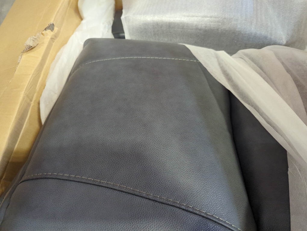 Zero Gravity Power Recliner With Power Headrest Gray