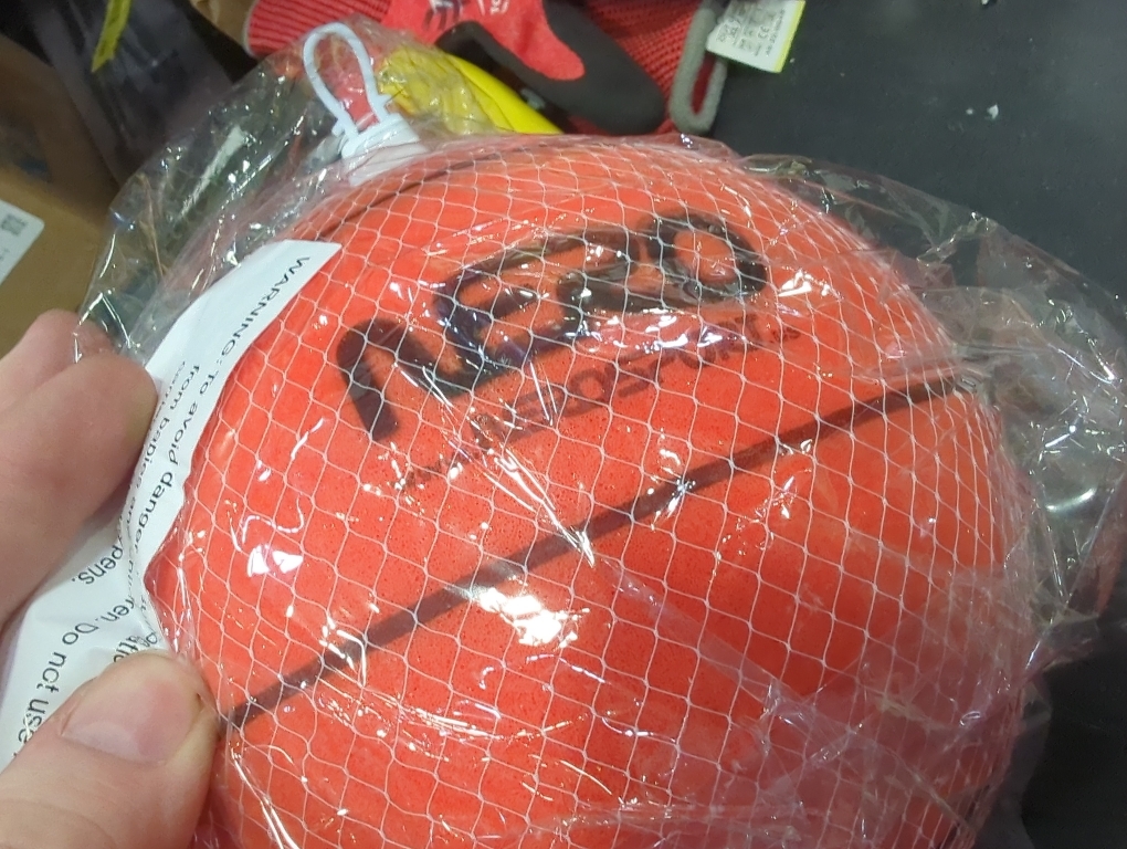 NERO SPORT Ninja Silent Basketball- Soft Foam Indoor Hoop Play | Soundless Ball for Quiet Dribbling and Indoor Training