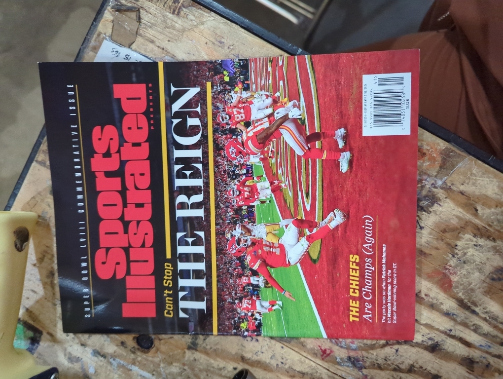 Sports Illustrated Commemorative Issue 2024 Super Bowl LVIII The Reign