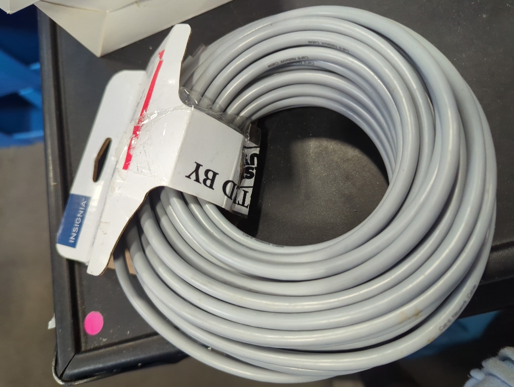 Insignia™ - 50' Cat-6 Ethernet Cable - Gray