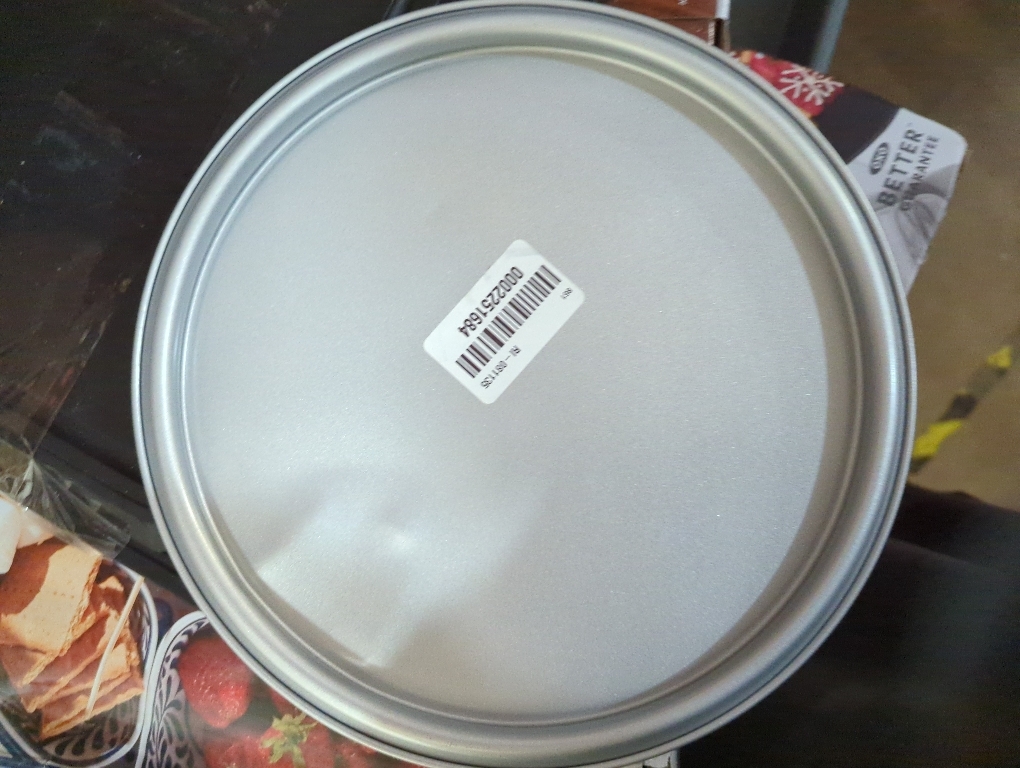 New Star Foodservice Restaurant-Grade Aluminum Pizza Pan, Baking Tray, Coupe Style, small