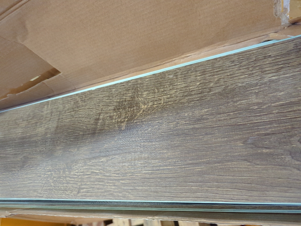 Keystone Vinyl Peel and Stick Plank Floor 180 x 1210 x 4mm Light Grey