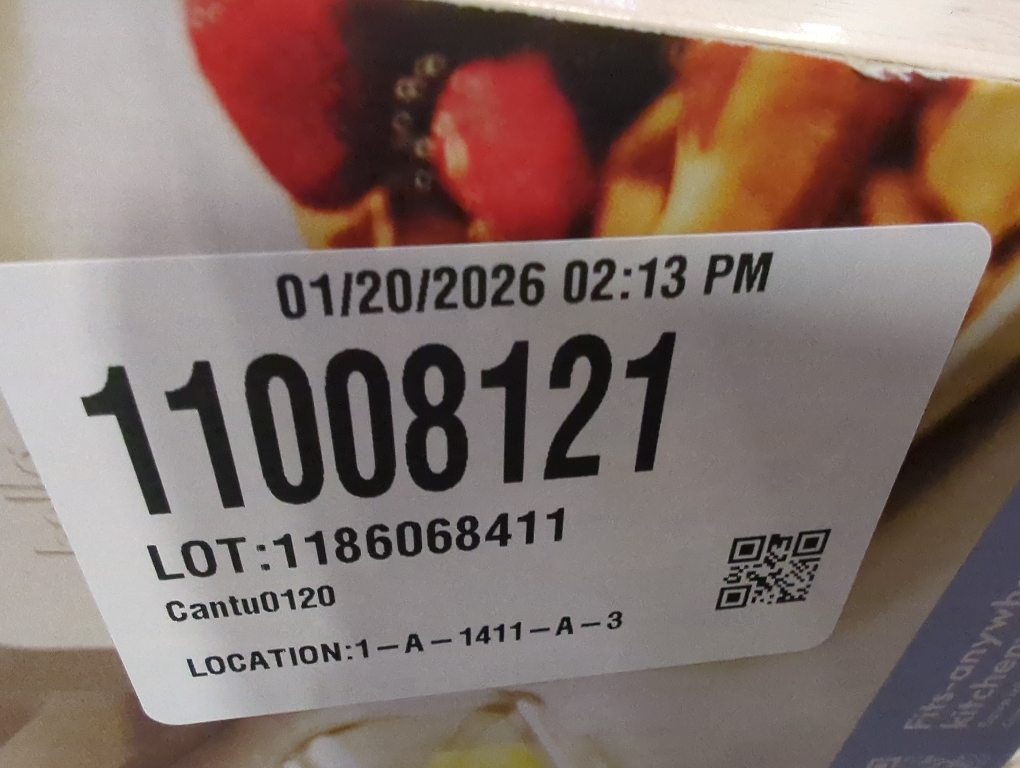 bella Flip-n-Store Waffle Maker with EverGood™ Ceramic Nonstick Coating, Fits-anywhere™ Kitchenware, Power Indicator Light, Cool Touch Handle & Cord Wrap, 7” Wide & 1 Deep Plates, 1000 Watt, Oatmilk