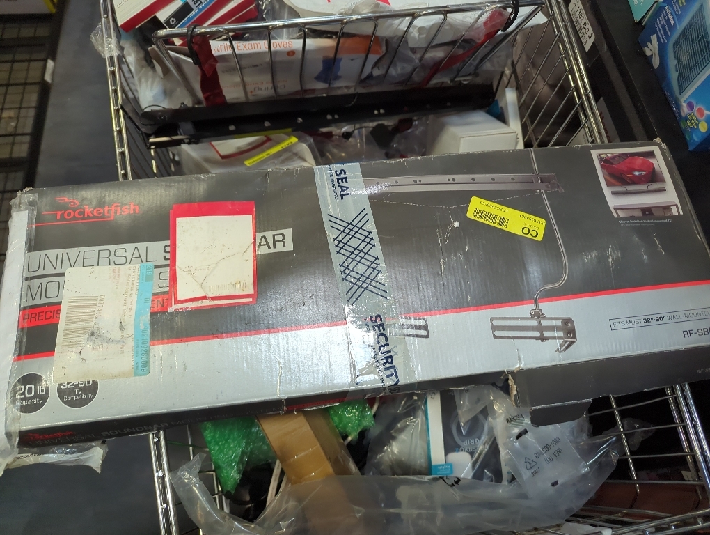 Universal Soundbar Mounting System - Black