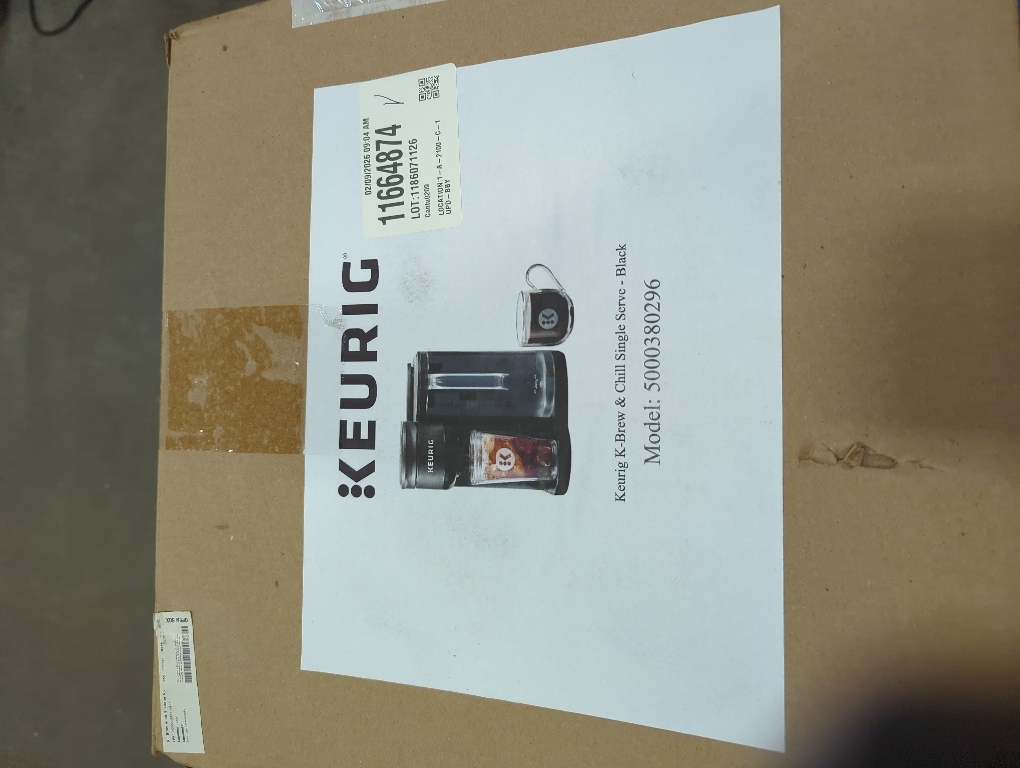Keurig K-Brew Chill Iced or Hot Single-Serve K-Cup Coffee Maker