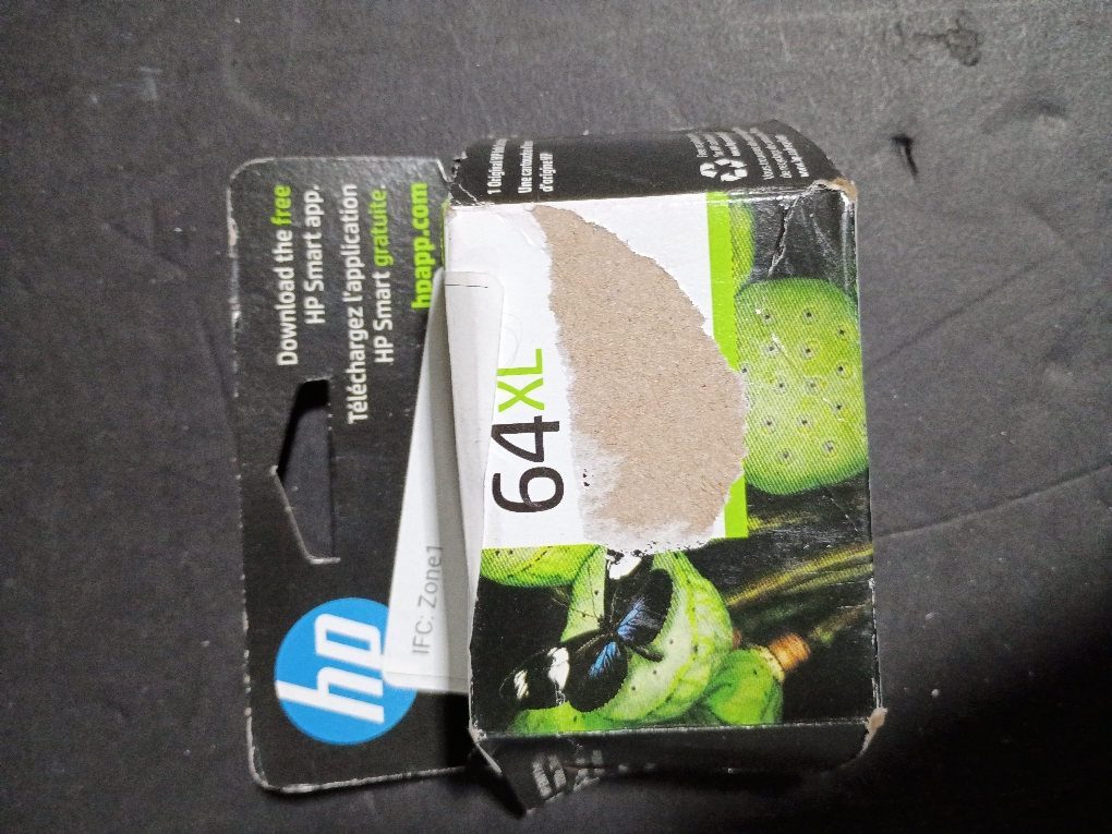 HP 64XL Black High-Yield Ink Cartridge - Instant Ink Eligible