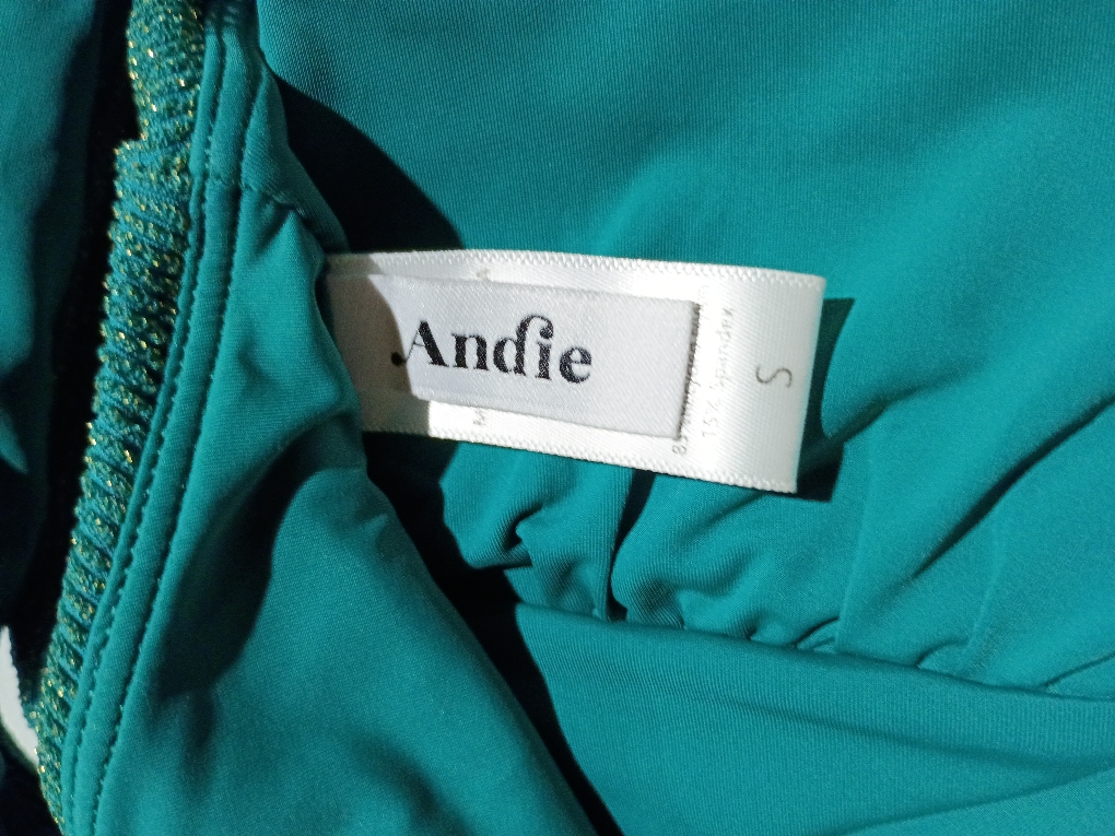 Andie Swim Mykonos one-piece swimsuit. Size S