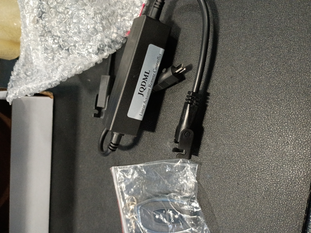 12V Wireless Remote Control Linear Actuator with DPDT Switch, Forward/Reverse DC Motor for Home Automation, Automatic Door System, Stainless Steel Actuator Controller