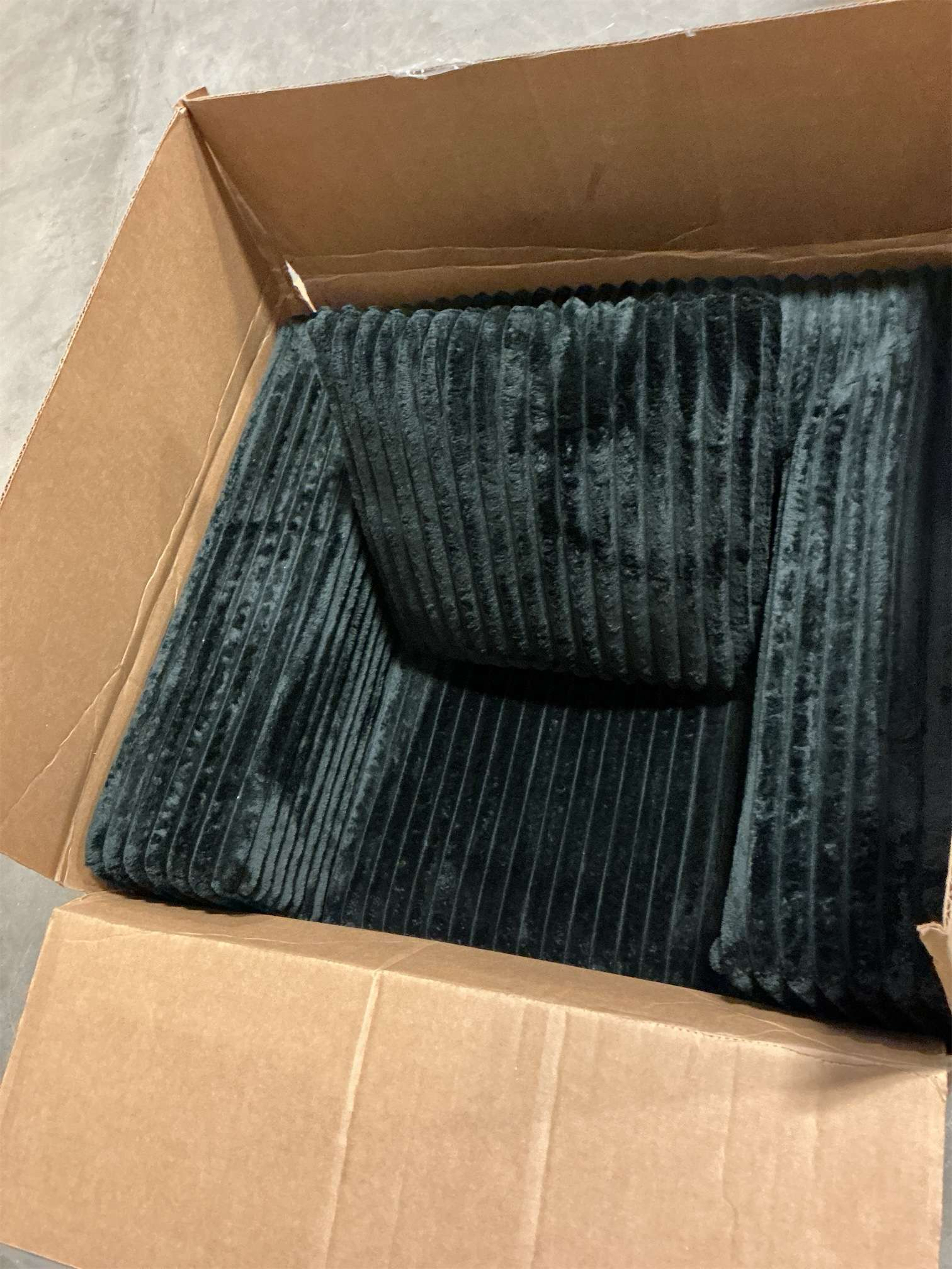 lilanoon Giant Bean Bag Chair for Adults, Non-Slip Floor Sofa with High Backrest & Wider Armrest, Upgrade Whole Sponge Bean Bag Sofa Couch for Bedroom Living Room(Large,Black,Stripe Plush)