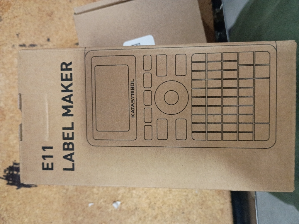 SUPVAN E11 Bluetooth Label Maker Machine with 4 Tapes, Support Keyboard & App with 30  Fonts and 660  Icons, Rechargeable Inkless Labeler for Home, Kitchen, Office, School, Organization, Black