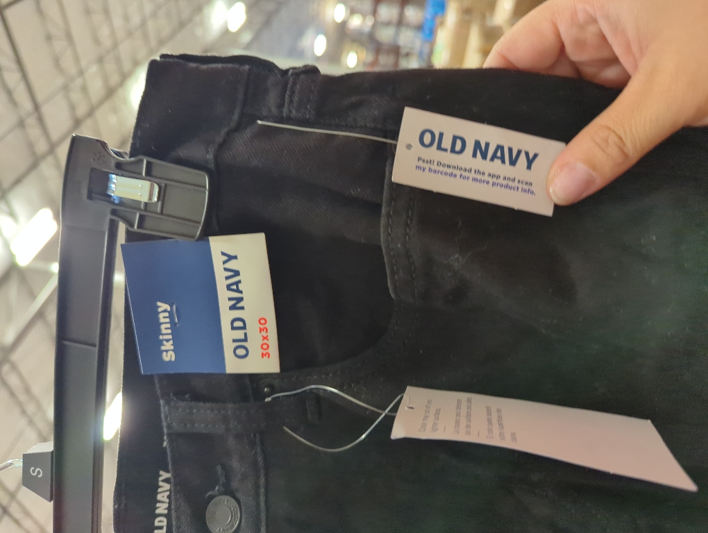 Old Navy skinny jeans 30×30 black