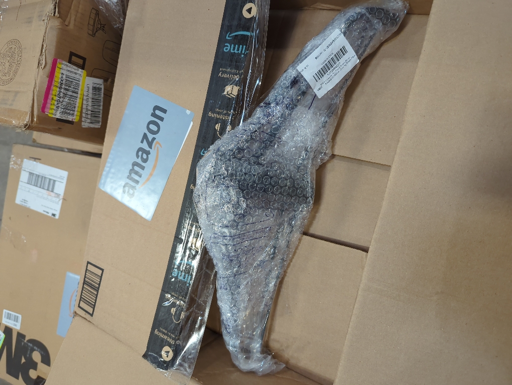 Elfjoy Christmas Tree Stand 19.7 inches Iron Metal Bracket Rubber Pad with Thumb Screw (50cm)