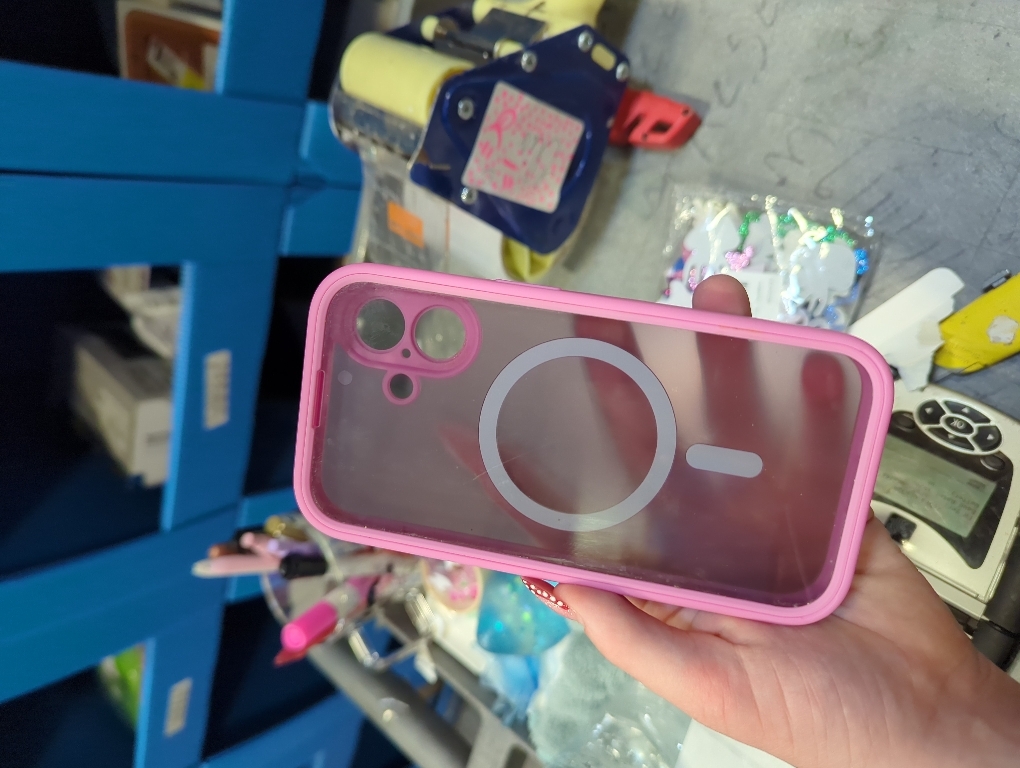 FNTCASE for iPhone 16 Phone Case Compatible with Magsafe Clear Phonecase