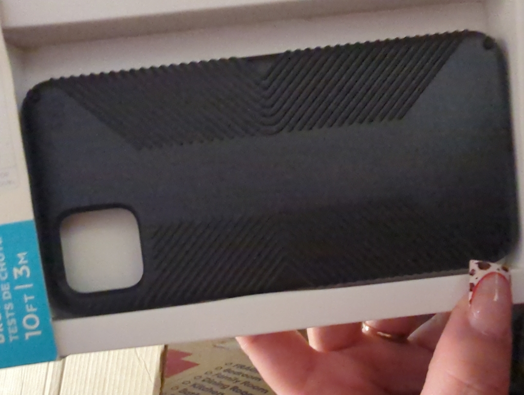 Speck Presidio Grip Hard Case for Google Pixel 4 XL - Black