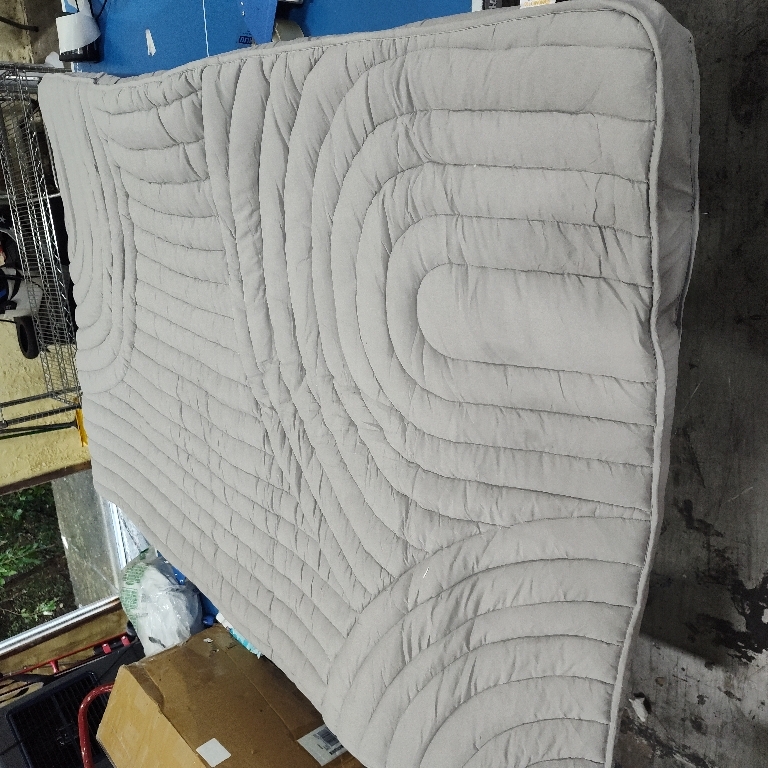 ZonLi Japanese Floor Futon Mattress Extra Thick, Vintage Striped Quilting Twin Size, Mattress Topper Portable Sleeping Pad for Adults, Roll Up Tatami Mat