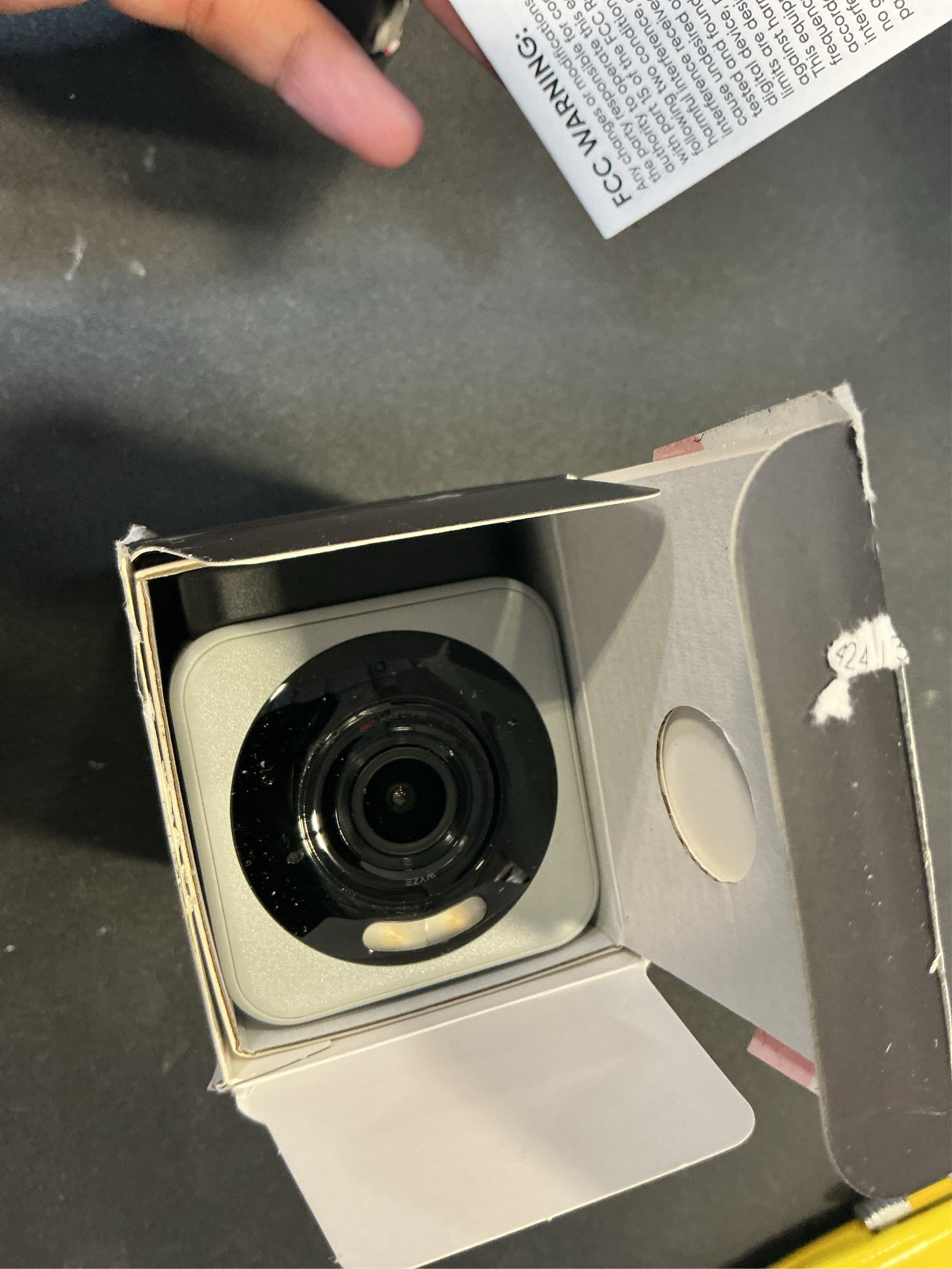 WYZE Cam v4 (Latest Model), 2.5K AI Security Camera, Indoor/Outdoor Cameras for Home Security, Baby Monitor & Pet Camera, Vibrant Color Night Vision, No Subscription Required, Free Expert Help