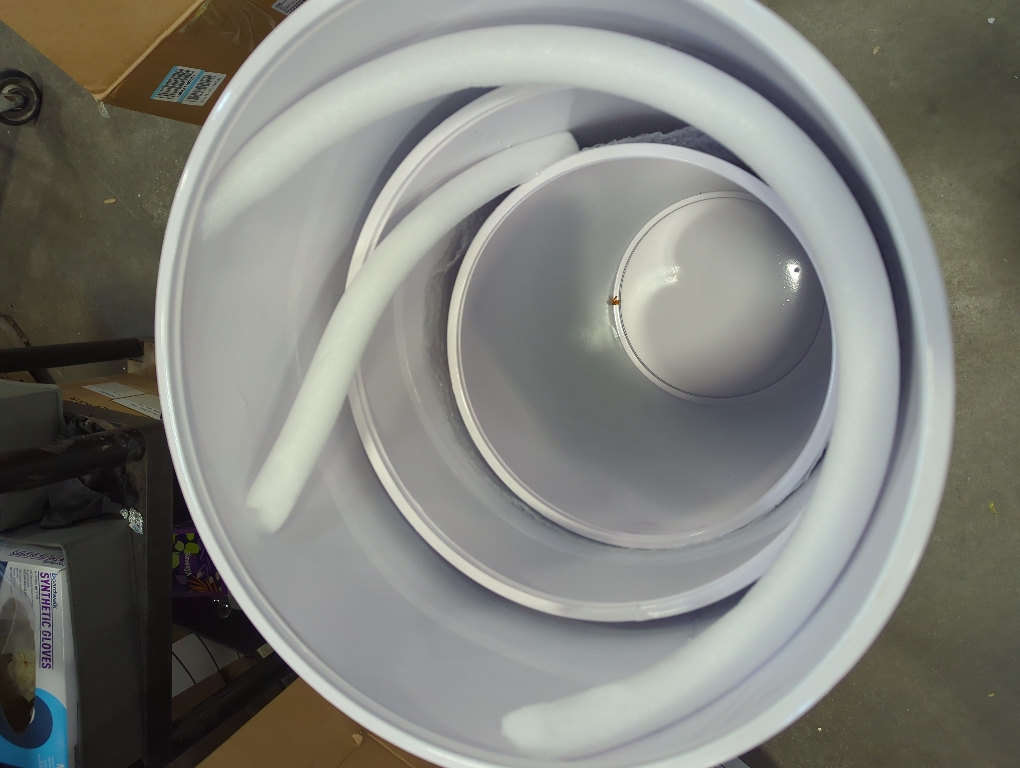 HAISIWLKJ 3PCS Cylinder Pedestal Stands for Parties, White Metal Round Cylinder Plinths Dessert Table Display Pillars for Birthday Wedding Bridal Baby Shower Party Decorations(Large)