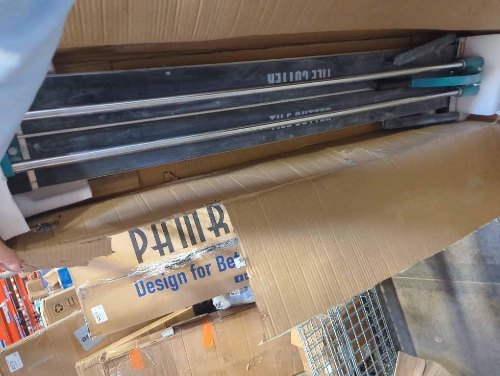 BestEquip Manual Tile Cutter 48 Inch, Laser Guide & Tungsten Wheel for Precision, Cuts Porcelain & Tile, All-Steel Durable Frame, Large 48-Inch Capacity for professional installers or beginners