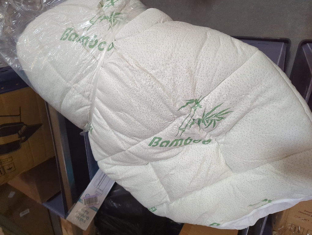 Ultra Soft Queen Size Mattress Topper - Viscose Made from Bamboo Pillow Top Mattress Pad for Back Pain Relief - Naturally Cooling for Hot Sleepers, Green