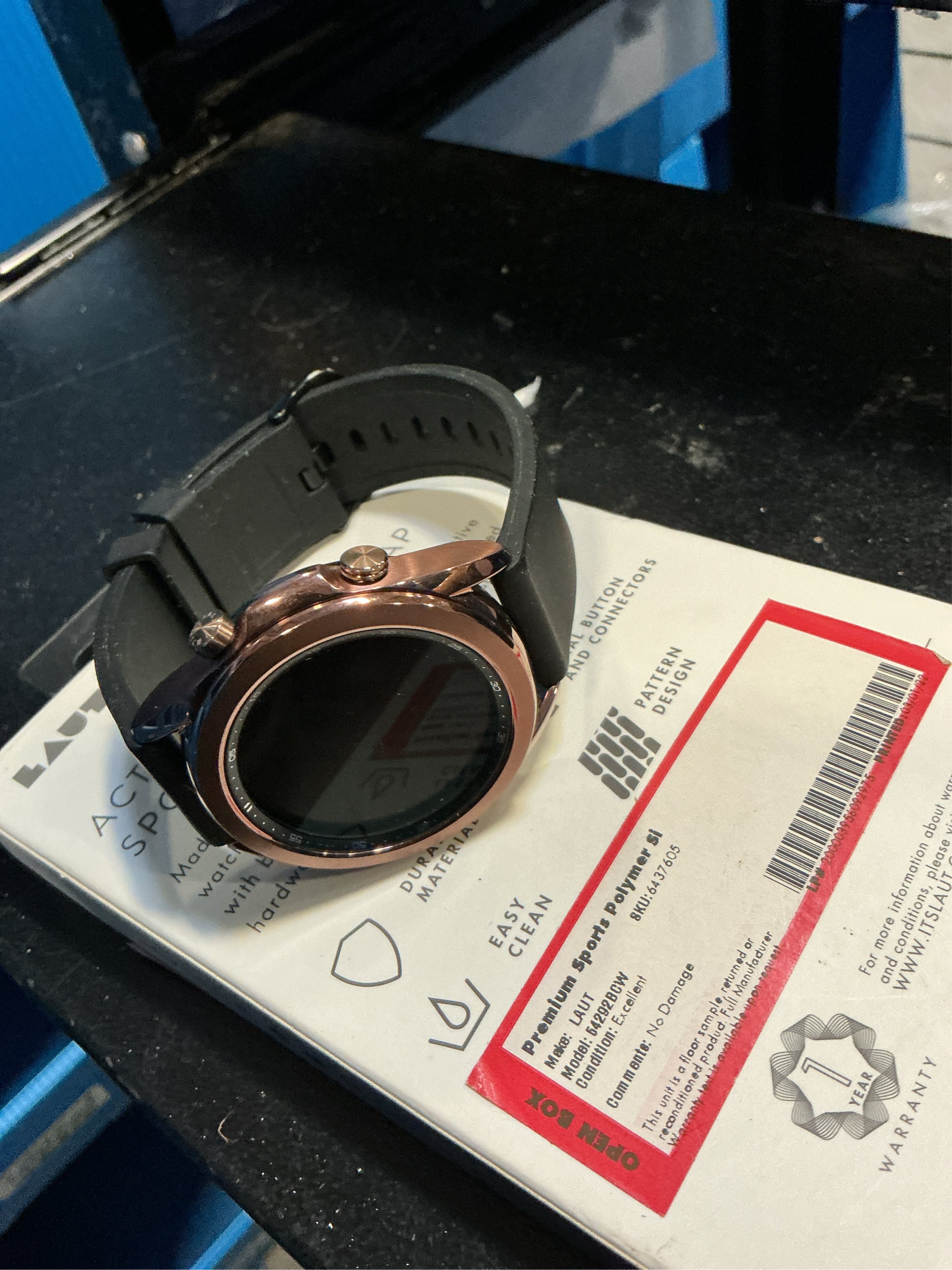 SAMSUNG Galaxy Watch , GPS, Bluetooth, Unlocked LTE) Smart Watch with Advanced Health Monitoring, Fitness Tracking, and Long lasting Battery - Mystic Bronze (US Version)