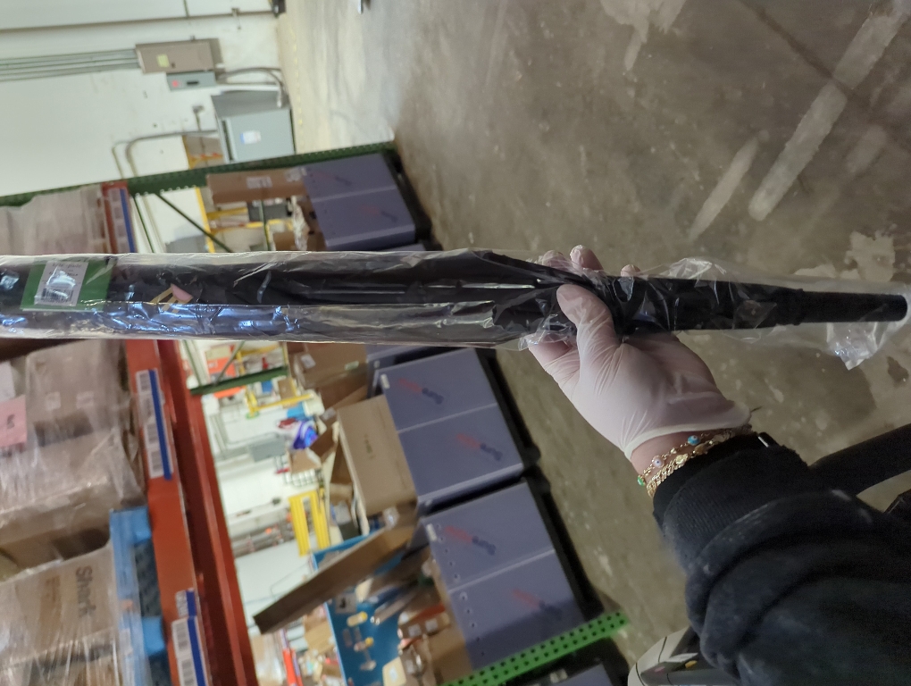 kate spade new york Large Lightweight Travel Umbrella, Black Cat