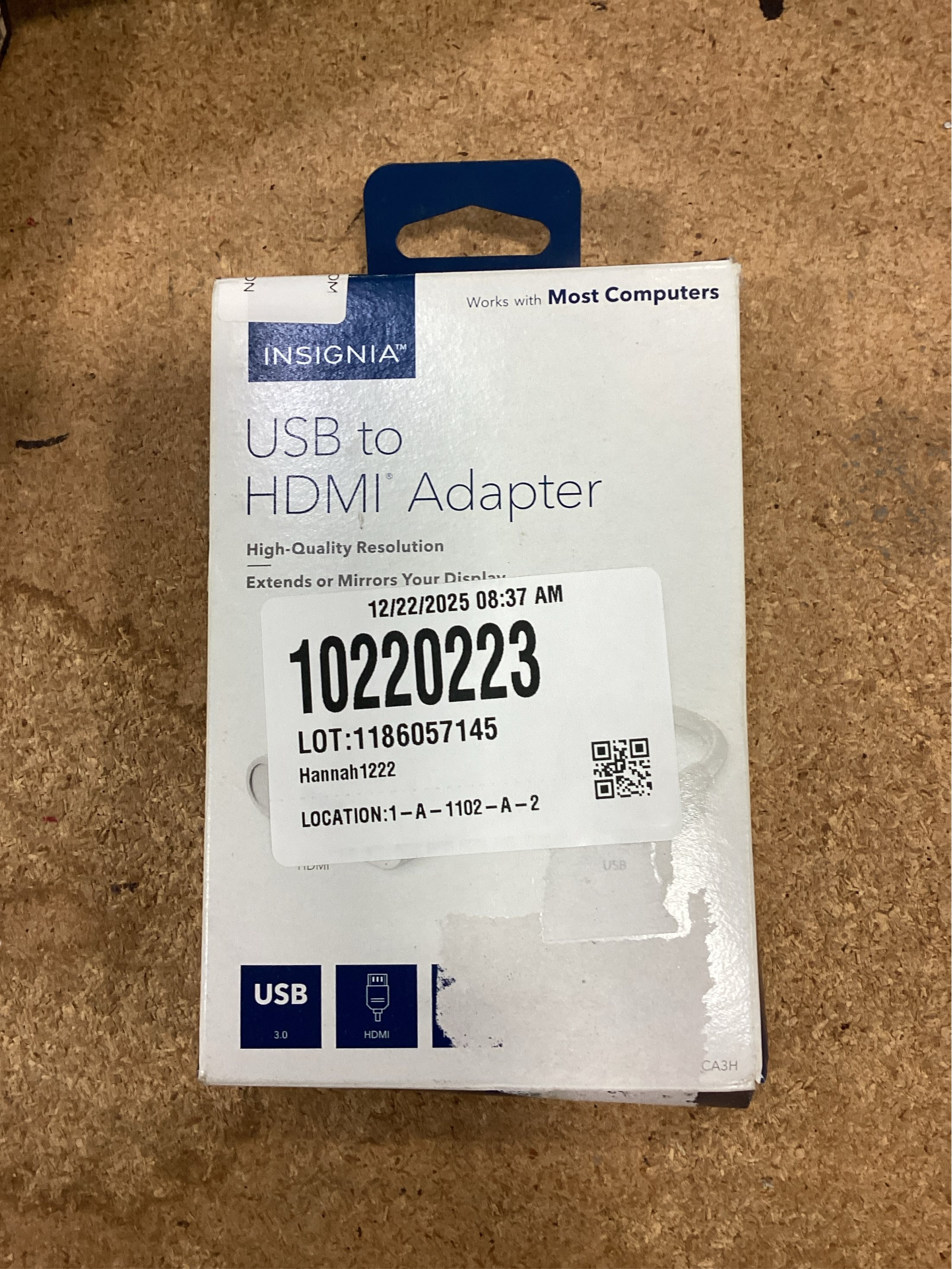 Insignia USB to HDMI Adapter - Model: NS-PCA3H