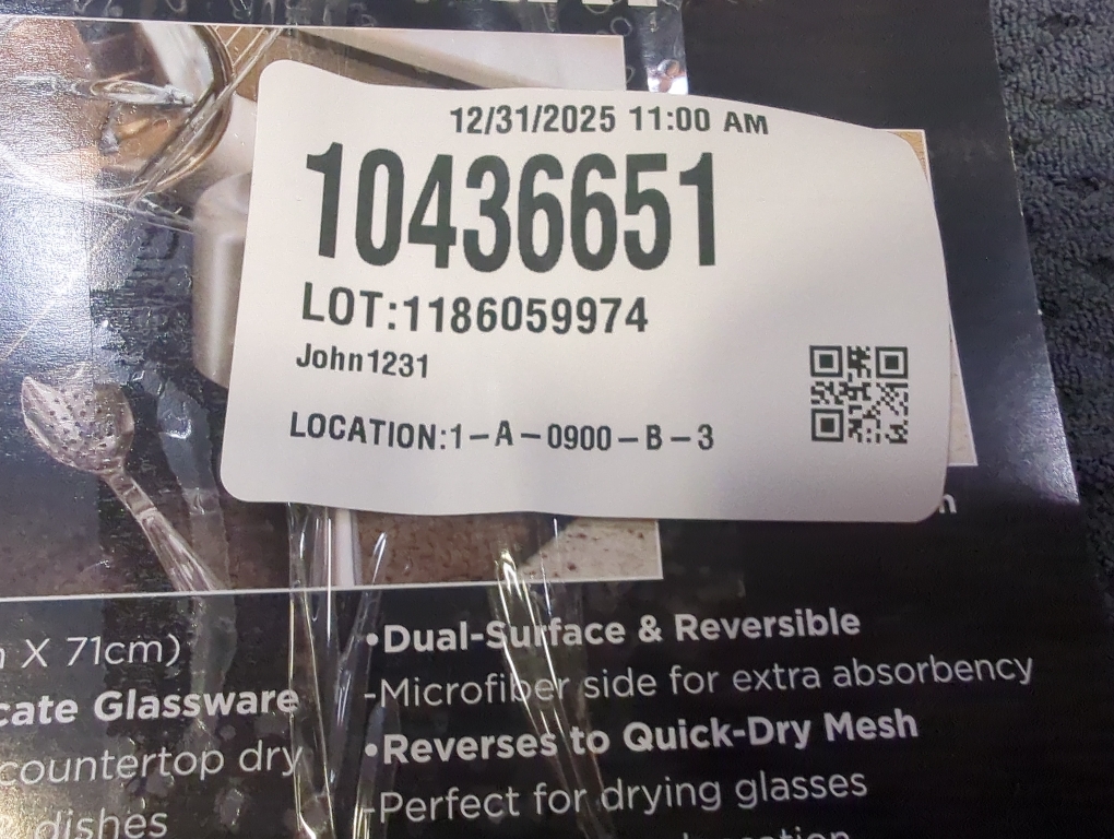 Set of 2 Color Grey  reversible drying mat