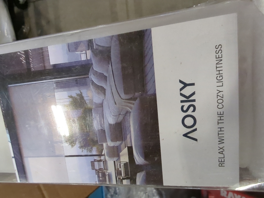 AOSKY Cordless Roller Shades Blackout Blinds for Windows Room Darkening Rolled Up Shades with Spring System, UV Protection Window Shades Door Blinds for Home and Office (46 W x 72 H, Ivory)