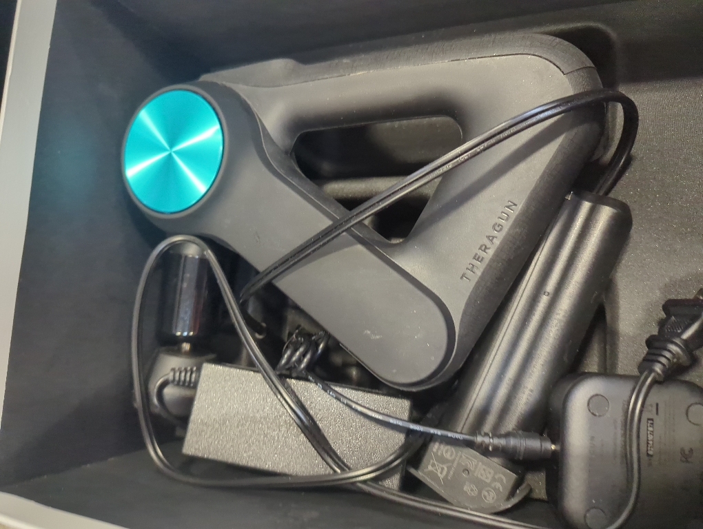 Therabody - Theragun PRO (4th Gen) Bluetooth   App Enabled Massage Gun   6 Attachments, 2 Batteries, 60lbs Force - Black