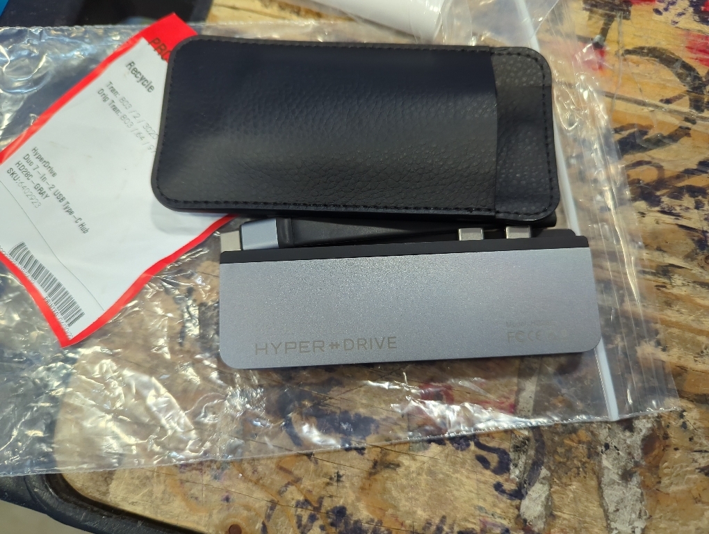 HyperDrive Duo 7-in-2 MacBook USB C Hub — for Mac w/Dual Ports, 4K60Hz HDMI, 40Gbps USB-C 100W Power Delivery, USB-A, SD/MicroSD, Magnetic Mount — (Space Gray)