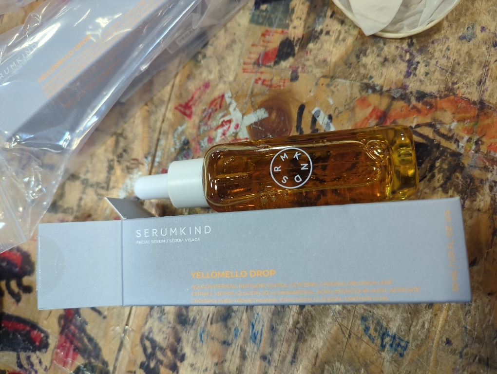 SERUMKIND Pore tightening and Refining Serum Korean Face Skincare - Natural Salicylic acid - Yellowmello Extract 92% -1 fl.oz.