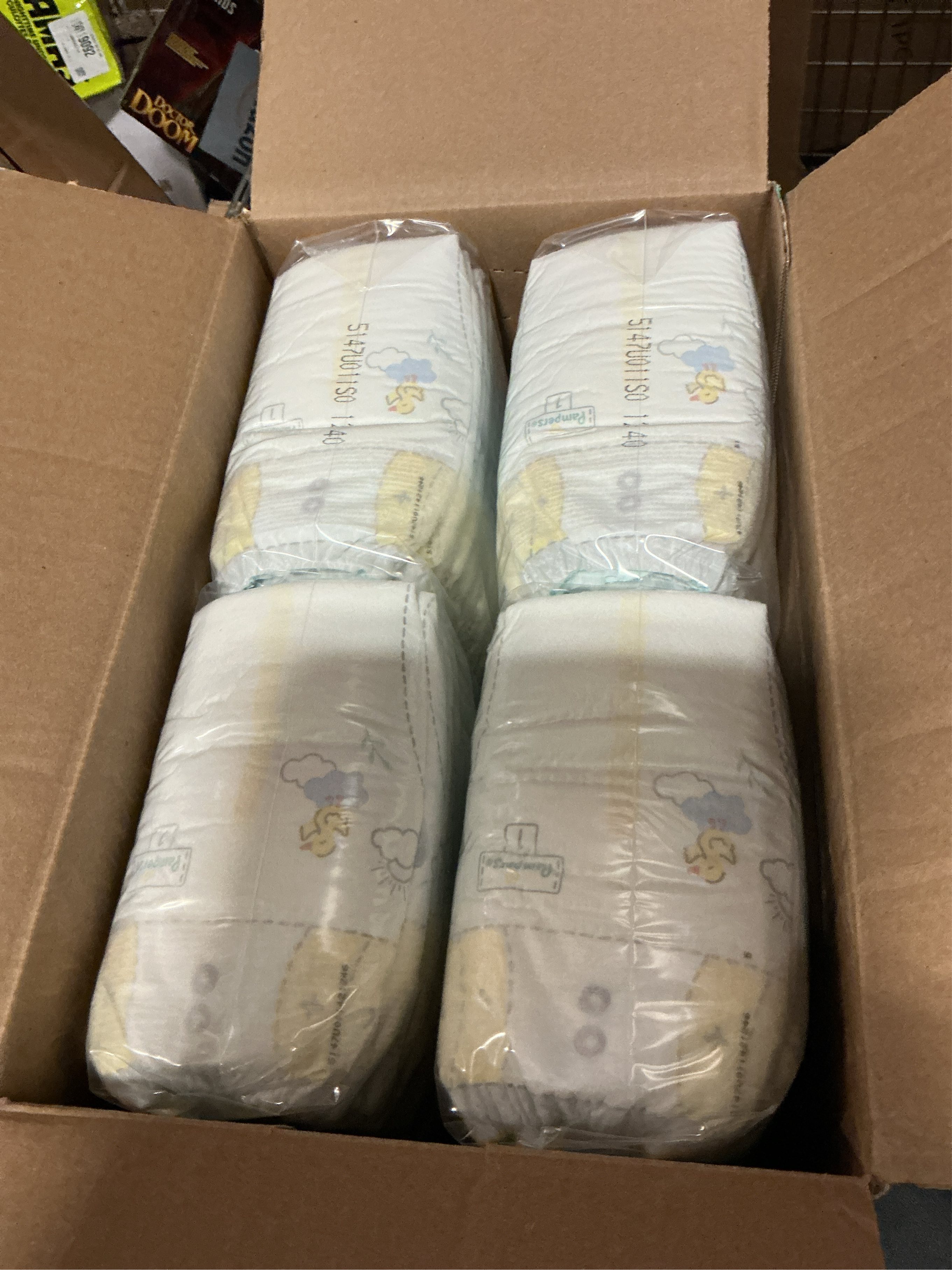 Pampers Swaddlers Sensitive Disposable Diapers - Size 1 - 96ct