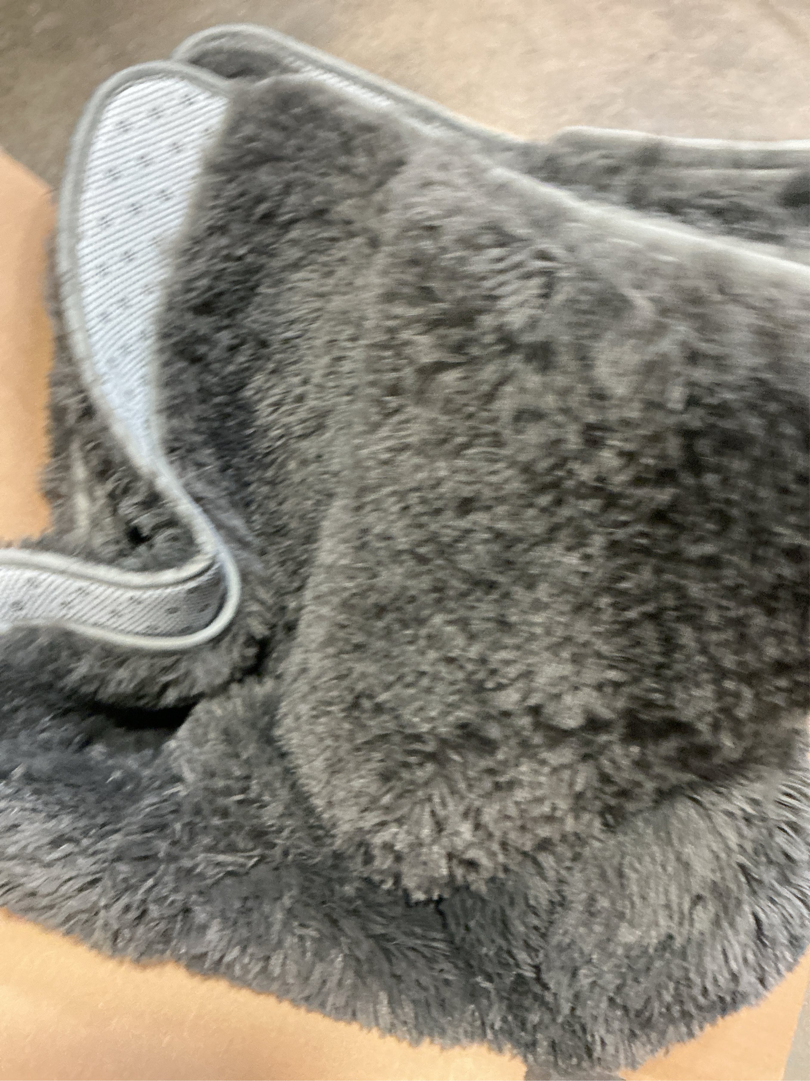 OLANLY 5x7 Machine Washable Large Area Rugs for Living Room, Bedroom, Soft Fluffy Shaggy Bedside Rug, Indoor Floor Carpet for Kids Girls and Boys, Dorms, Nursery, Home Decor Aesthetic, Grey