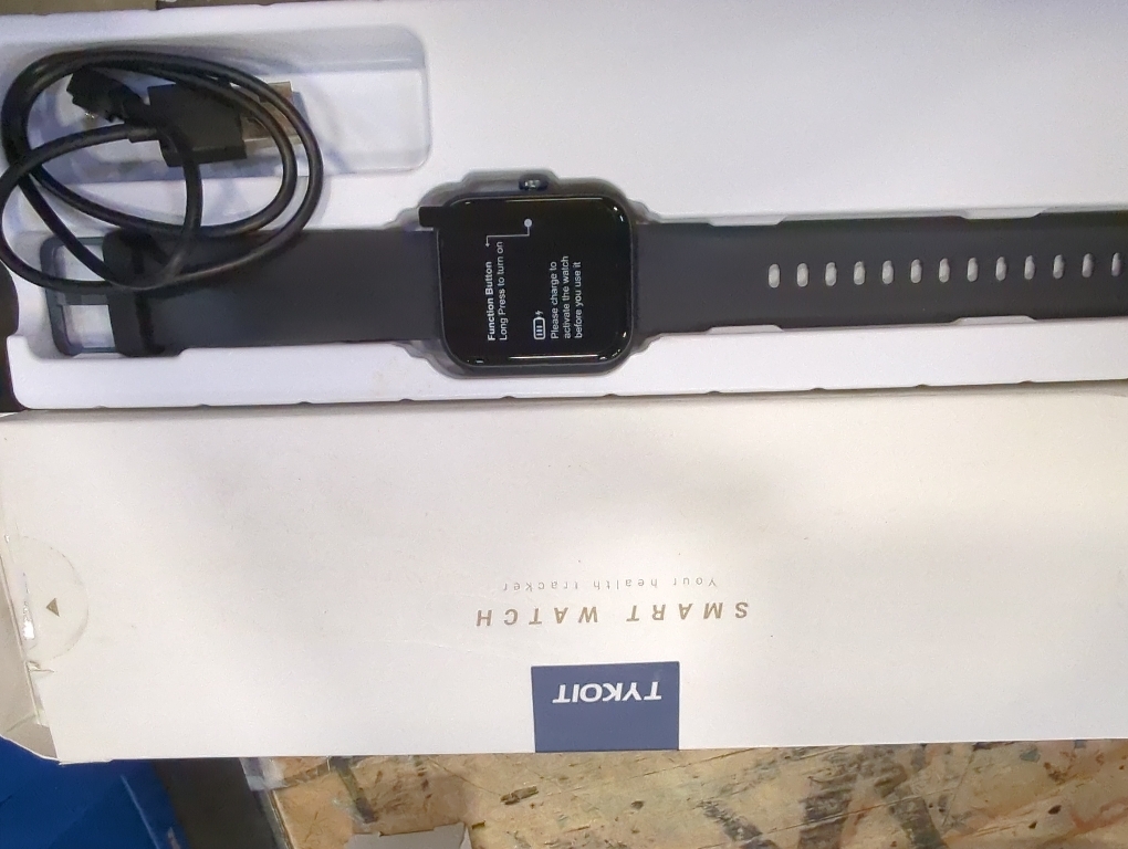 Smart Watch with Alexa Built-in, 1.83 HD Touchscreen Fitness Tracker, Bluetooth Notifications/Calls, IP68 Waterproof, 120  Sport Modes, 24/7 Heart Rate & Sleep Monitor for iPhone Android iOS (Black)