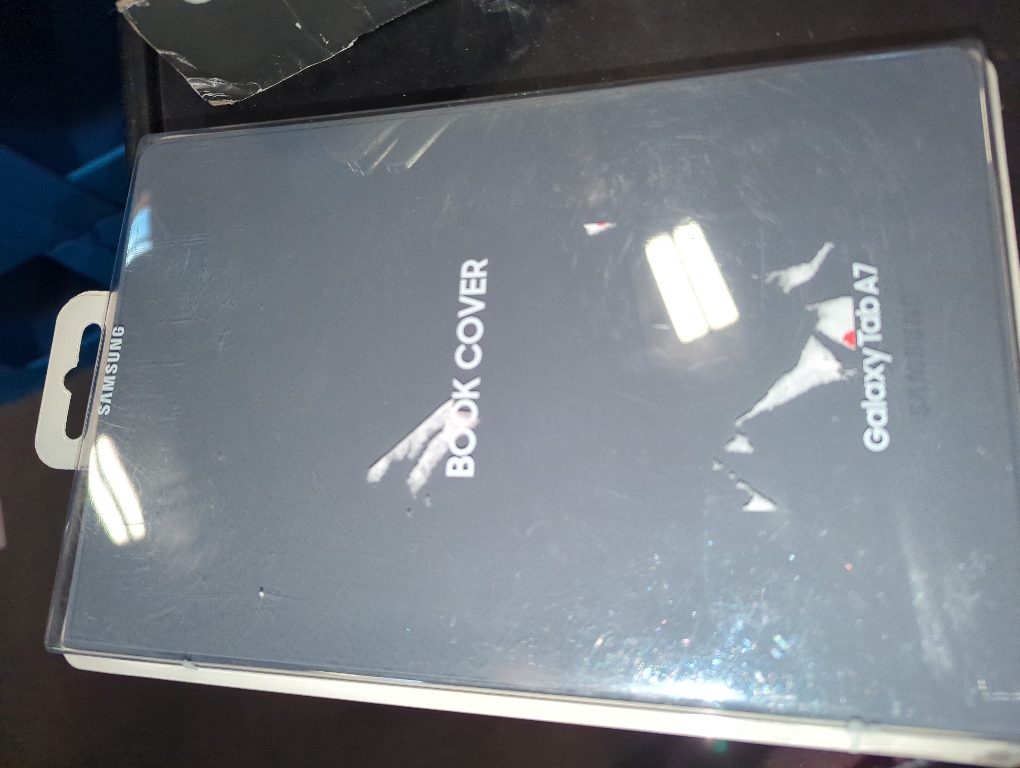 Samsung Electronics Tab A7 Bookcover - Grey (EF-BT500PJEGUJ)