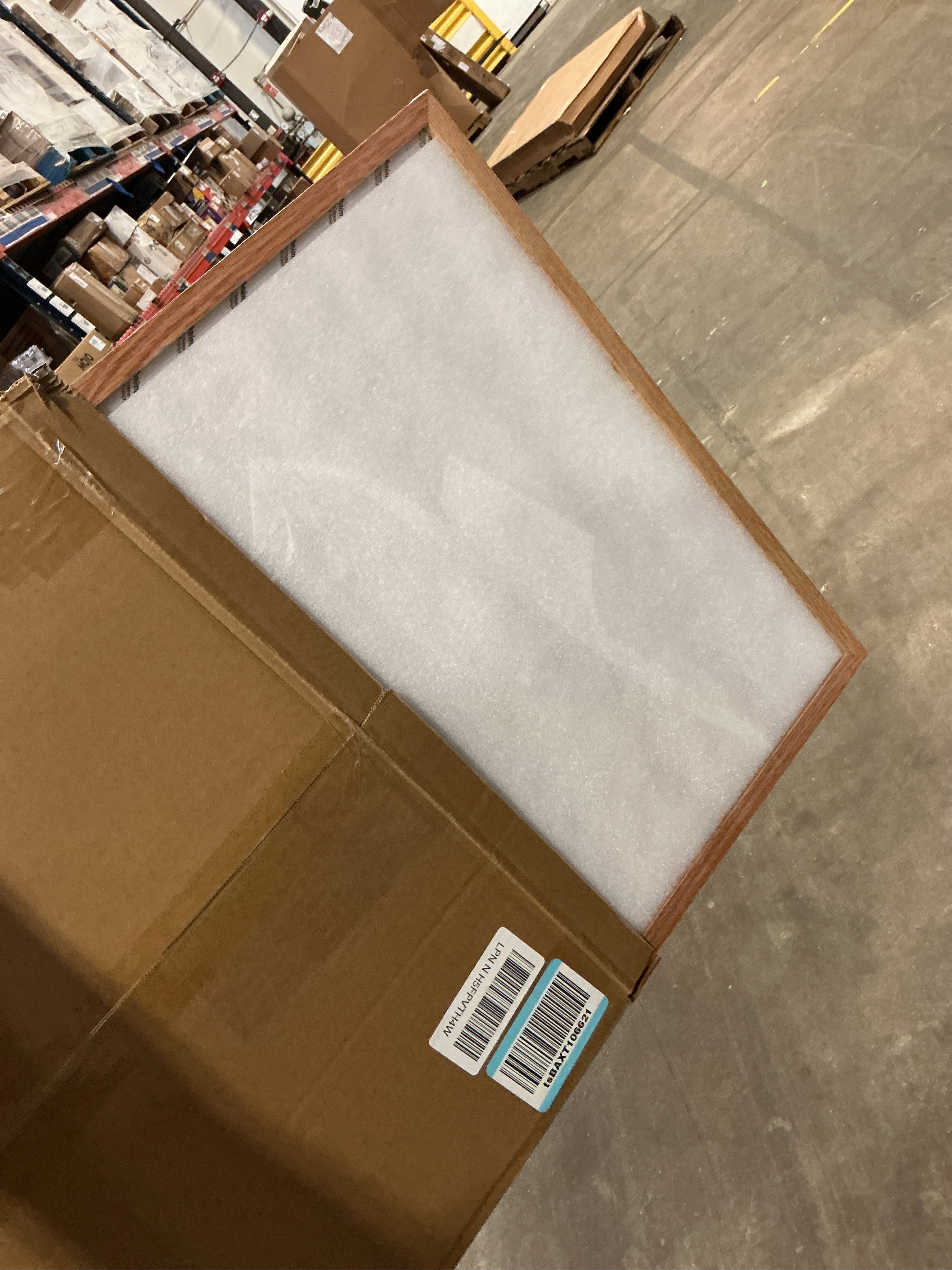 puthiac 18x24 Oak Wood Picture Frames -18x24 Poster Frames for Wall, 18x24 Picture Frame, 18 x 24 Picture Frames, 18 x 24 Frame for Wall(1 Pack, Beige)