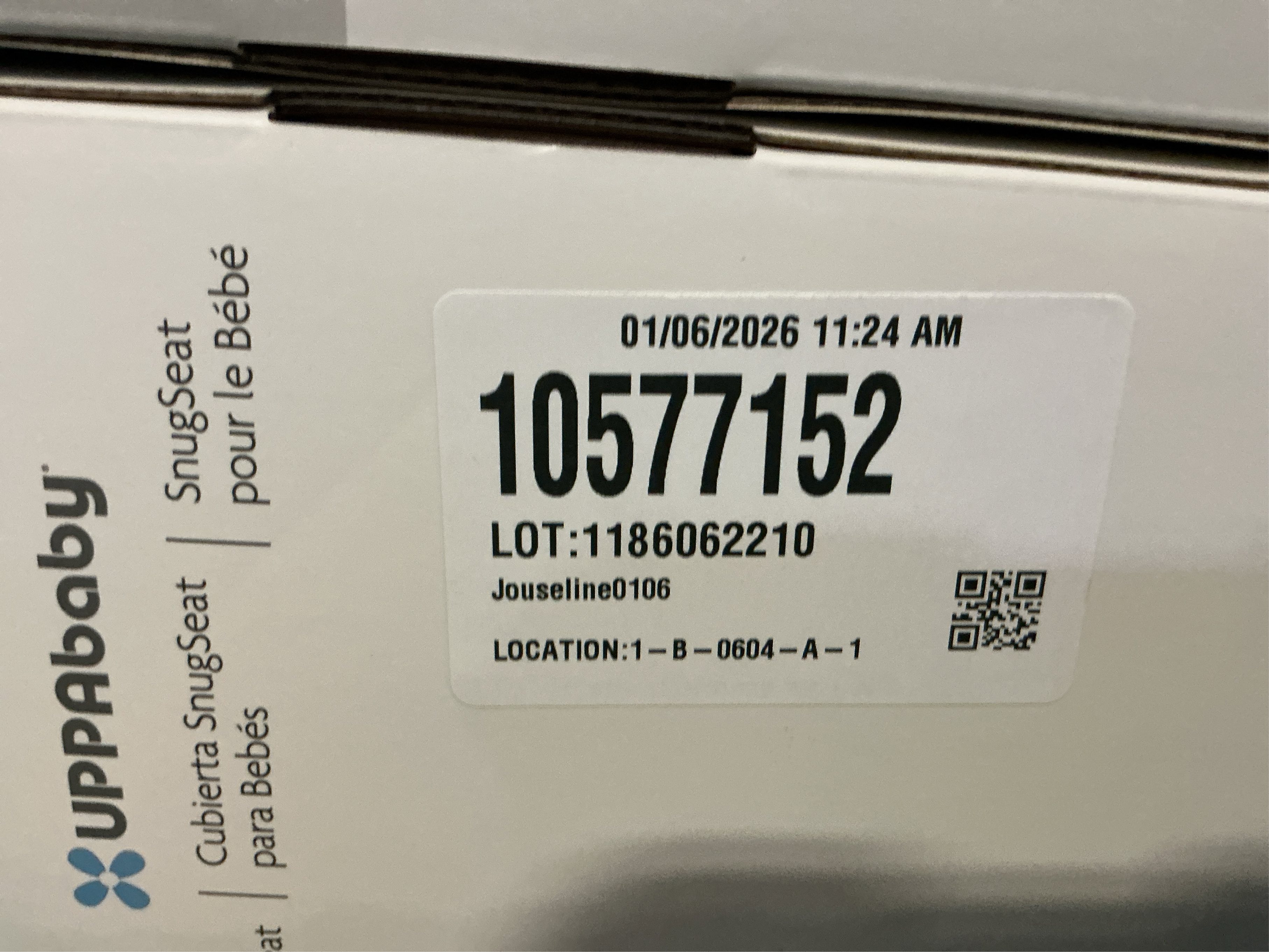 UPPAbaby® SnugSeat Infant Stroller Insert in Grey