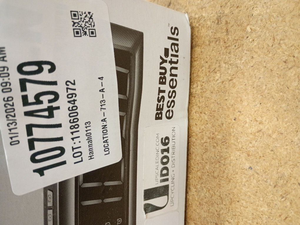 Best Buy Essentials™ - BE-CLOPP3 Digital AM / FM Dual Alarm Clock - Black