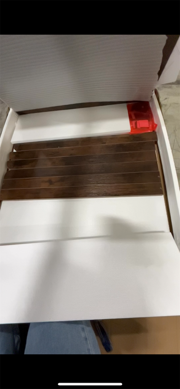 Washer Dryer Countertop, Wooden Laundry Countertop Set of 2 Dryer Storage Shelf for Laundry Room Organization (27.5 x 54) Vintage Wood Color