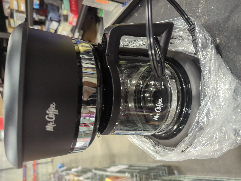 Mr. Coffee 5-Cup Switch Coffee Maker Black: Small Drip Coffee Machine, Electric, Paper Filter, 25 oz Capacity