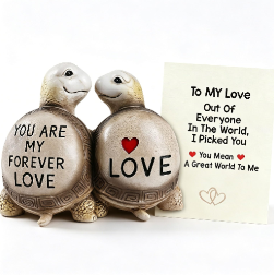 turtle  Gifts for Men Women - You Are My Forever Love Statue