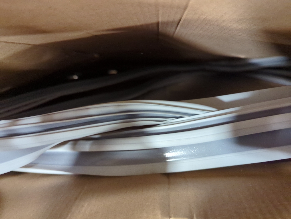 242193206 Refrigerator Door Gasket for Frigidaire Kenmore Crosley Westinghouse, 41.62''x 28.5'' Replaces AP5806733, PS9493819, Refrigerator Door Seal Replacement Parts Fresh Food Door Gasket