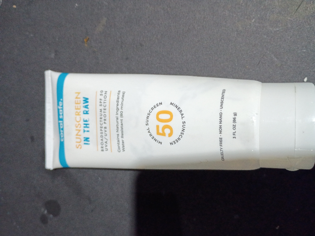 Reef Safe Mineral Sunscreen Travel Lotion SPF 50 - Mexico & Hawaii 104 Reef Act Compliant, Biodegradable, Zinc Oxide, Oxybenzone & Octinoxate Free, Water Resistant, Natural Ingredients, by Coral Safe