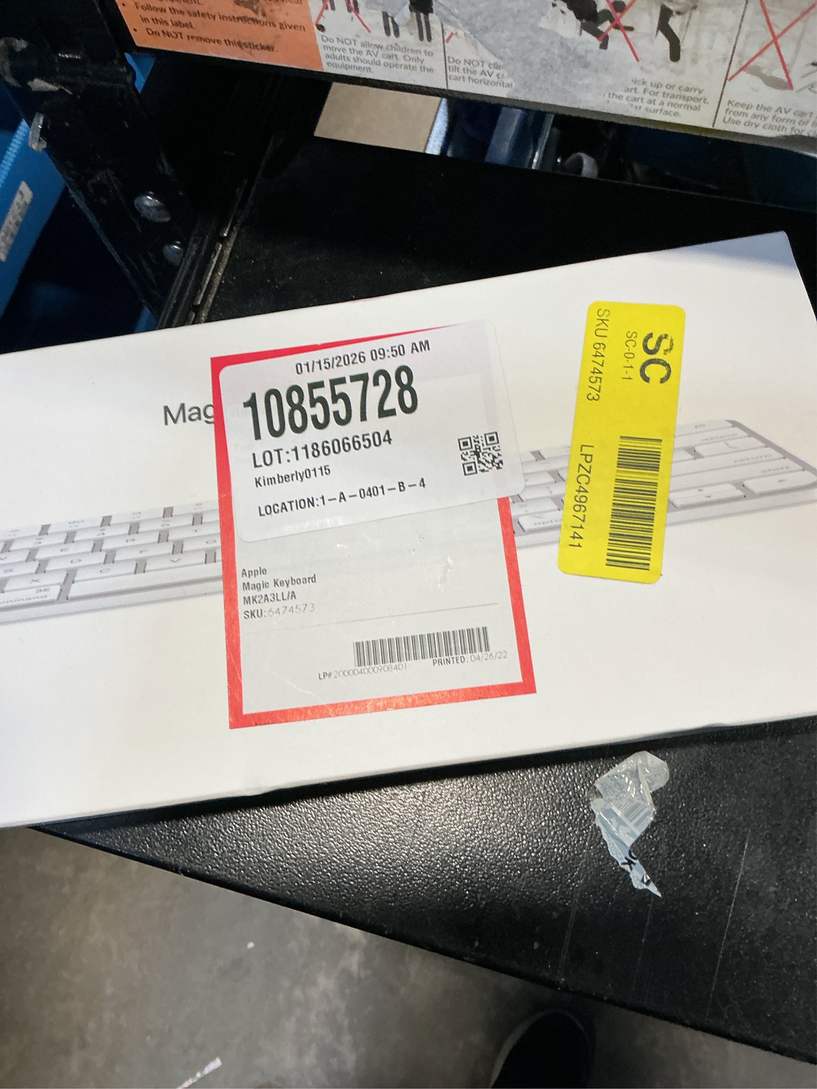 Apple MK2A3LL/A Magic Keyboard English (US)