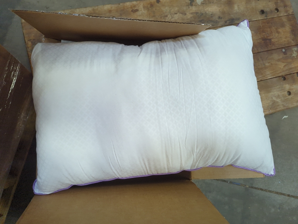 JOLLYVOGUE Firm Pillows Queen Size Set of 2, Supportive Bed Pillows with Oeko-Tex Certified Down Alternative Fill, Luxury Hotel Quality for Back, Stomach and Side Sleepers