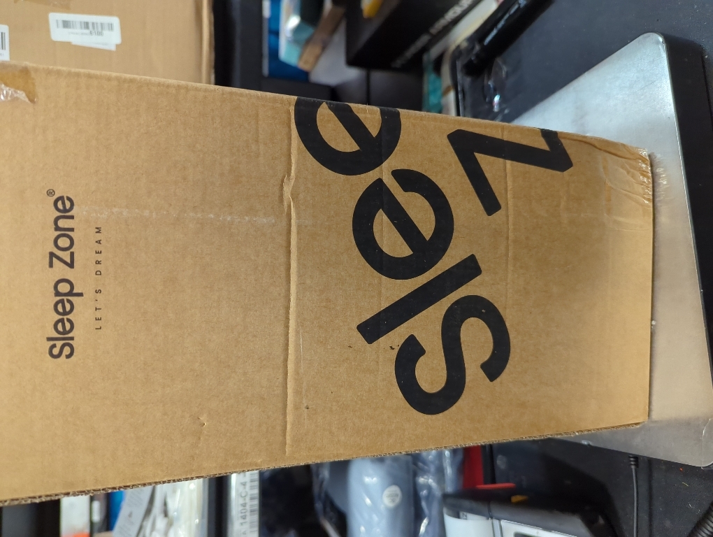 Sleep Zone Mattress Topper Twin Size, Extra Thick Fitted ...