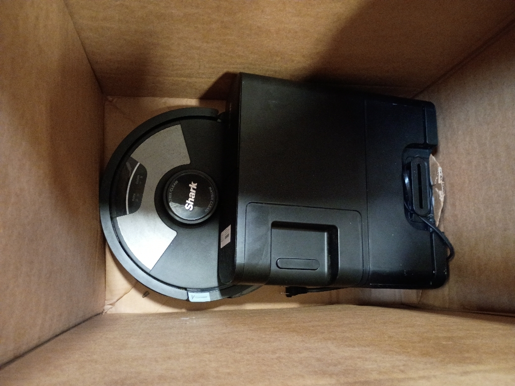 Shark Matrix Plus 2-in-1 Robot Vacuum & Sonic Mop, Home Mapping, HEPA Bagless Self Empty Base with 30-Day Capacity, CleanEdge, for Pet Hair, WiFi, UR2650WS