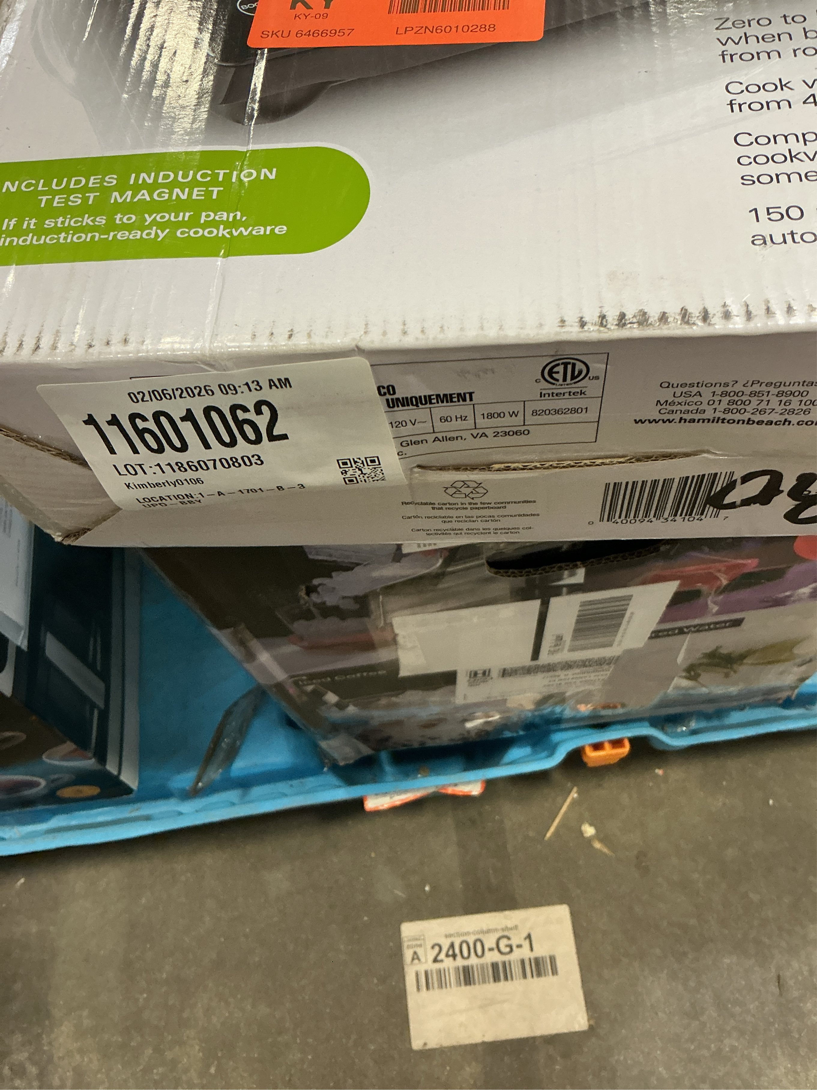 Hamilton Beach Single Induction Cooktop