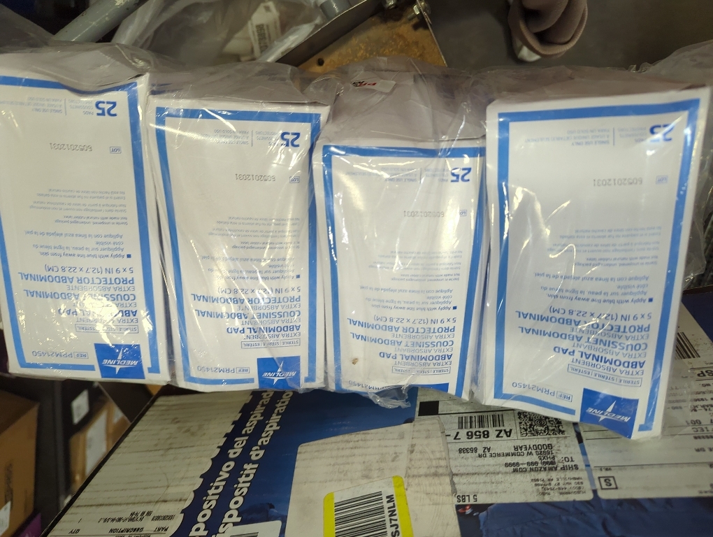 Medline Gauze Sponge Sterile 12 Ply, 50 Count (Pack of 4 )