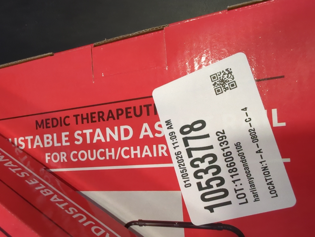 Medic Therapeutics Adjustable Standing Aid Rail for Couch & Chair